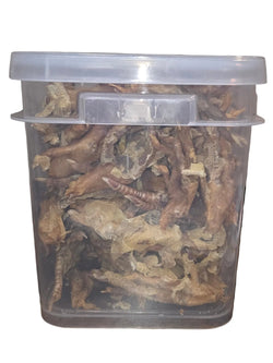 Dehydrated Chicken Feet - Totally Raw