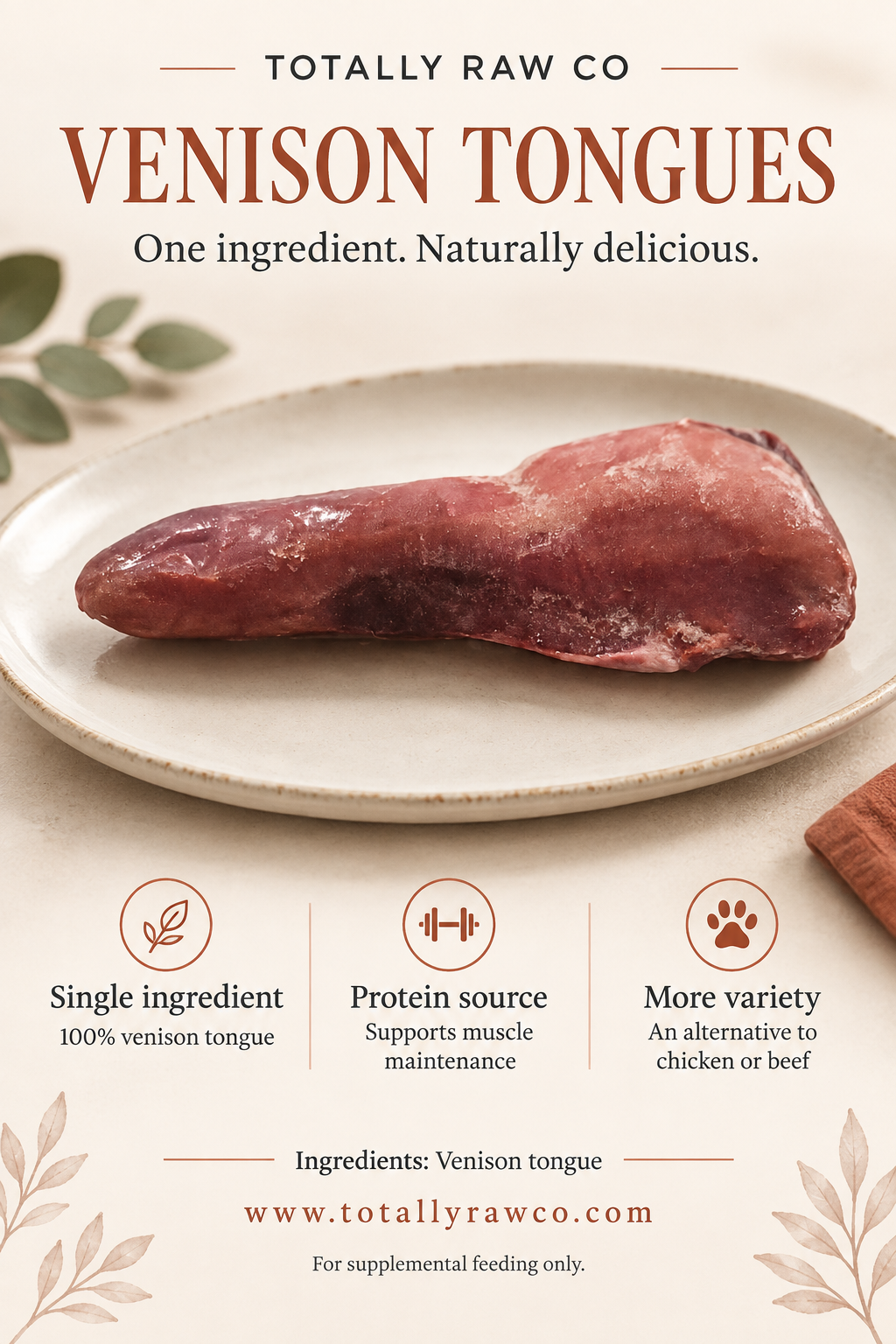 Venison Tongue