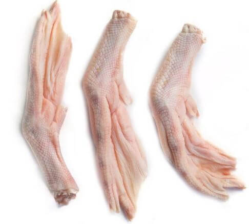 Raw Duck feet Antibiotic / Hormone Free 3 lbs - Happee Dawg